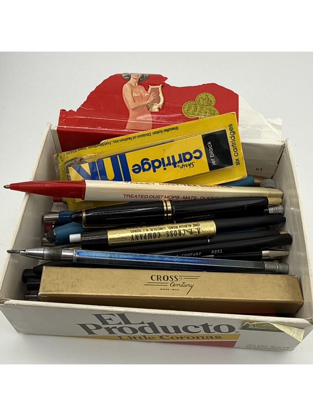 Vintage Ball Point Pen Mechanical Pencil Cross Sheaffer Paper Mate Parker 1960’s - Picture 10 of 15